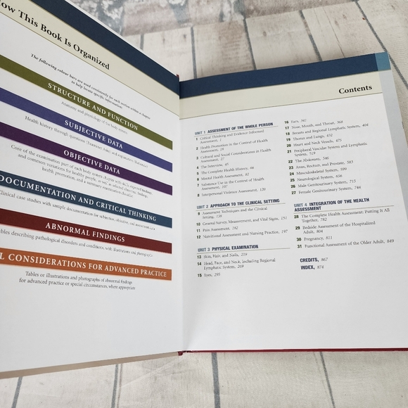 Jarvis Physical Examination & Assessment Textbook 2nd Canadian Ed Elsevier 2014 - Picture 8 of 11